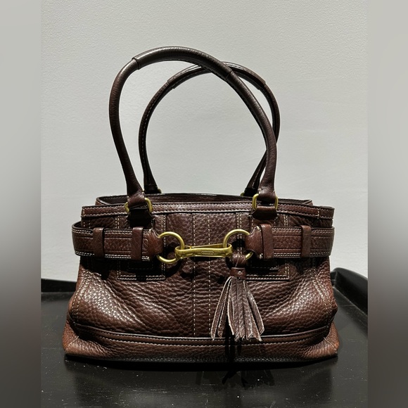 Coach Hampton Satchel Bag - Picture 1 of 12